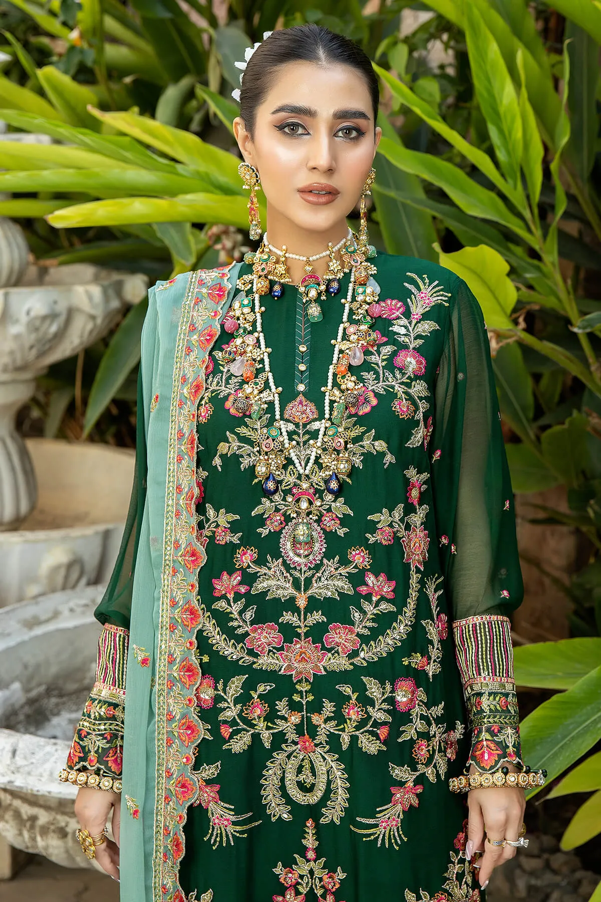 De Lambent Majestic by Imrozia Unstitched 3 Piece Chiffon Collection'2023-M-38-Emna