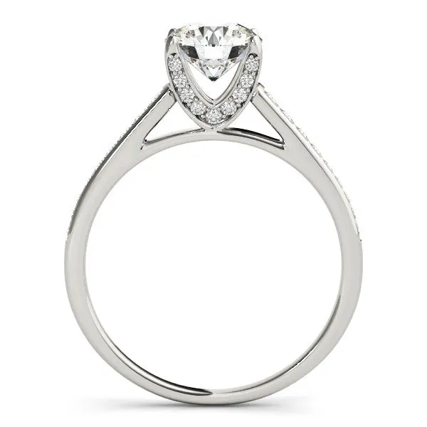 Diamond Wedding Set Moissanite Center Engagement Rigng -  Fina