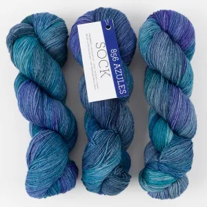 MALABRIGO SOCK - AZULES