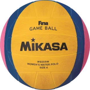 Mikasa W6009W Fina Official Womens Sz 4 Water Polo Ball