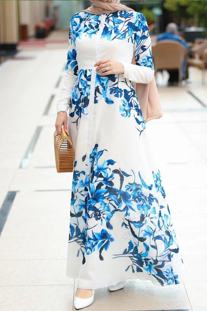 Porcelain Modest Dress