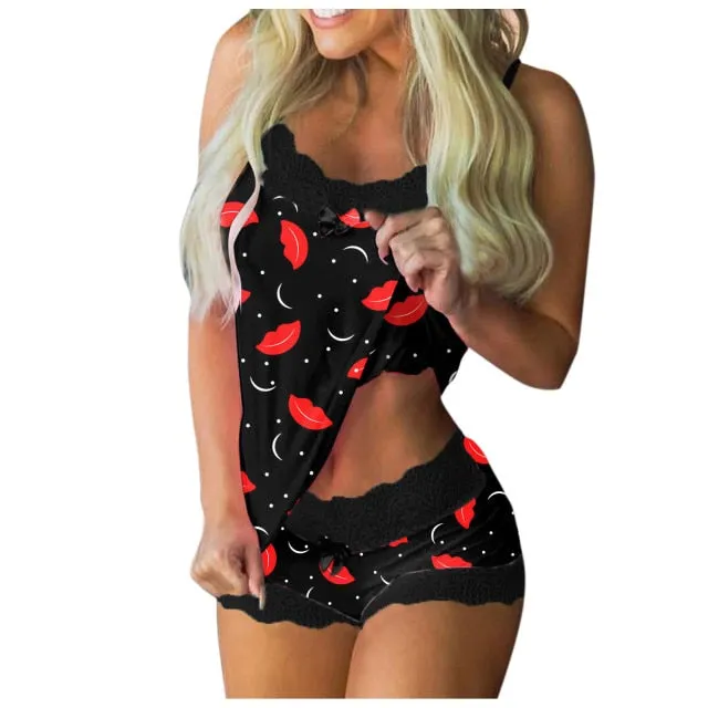 "Lainey" Pucker Lounge Set