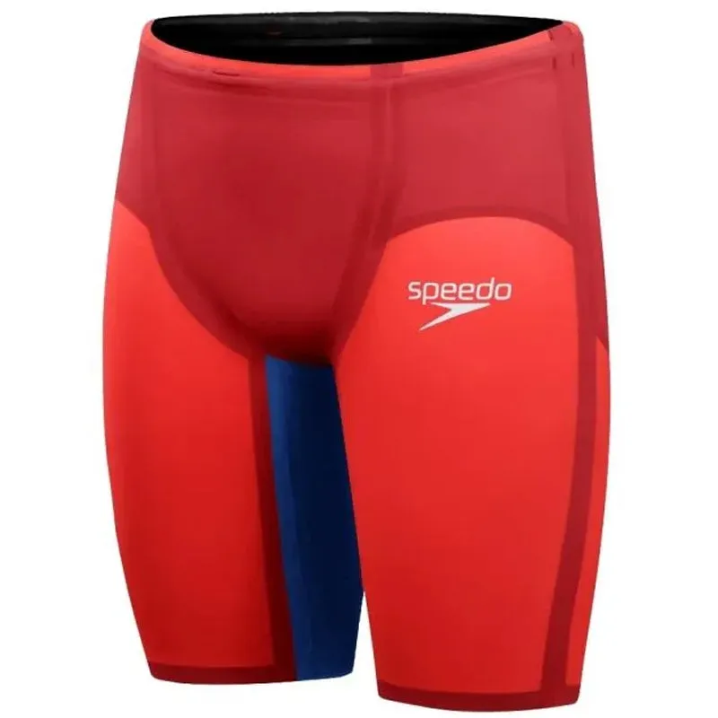 Speedo - Men's Fastskin LZR Pure Valor 2.0 Jammer - Red/Blue